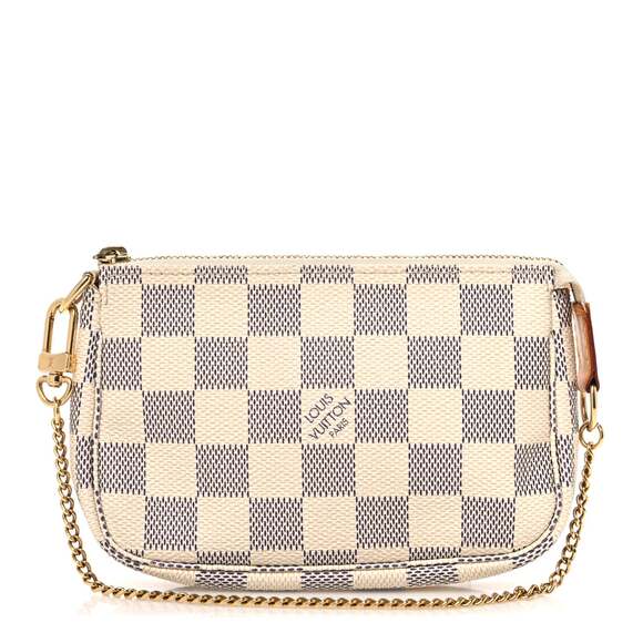 Louis Vuitton Handbags - Louis Vuitton Damier Azur Mini Pochette #270730L62B